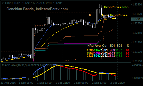 Reversal with Donchian Forex Renko Chart Strategy