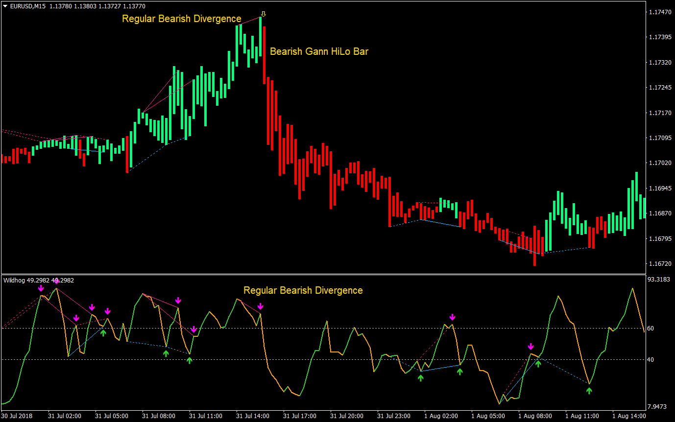 Wildhog Regular Divergence Forex Trading Strategy 6 Wildhog Regular Divergence Forex Trading Strategy 06