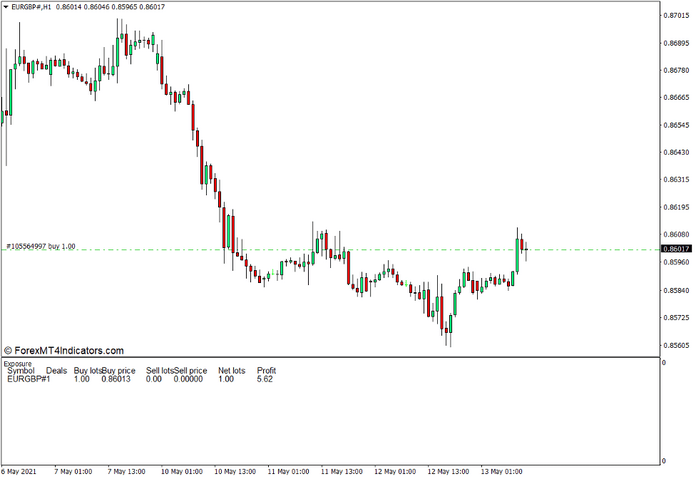I Exposure Indicator for MT4 I Exposure Indicator for MT4