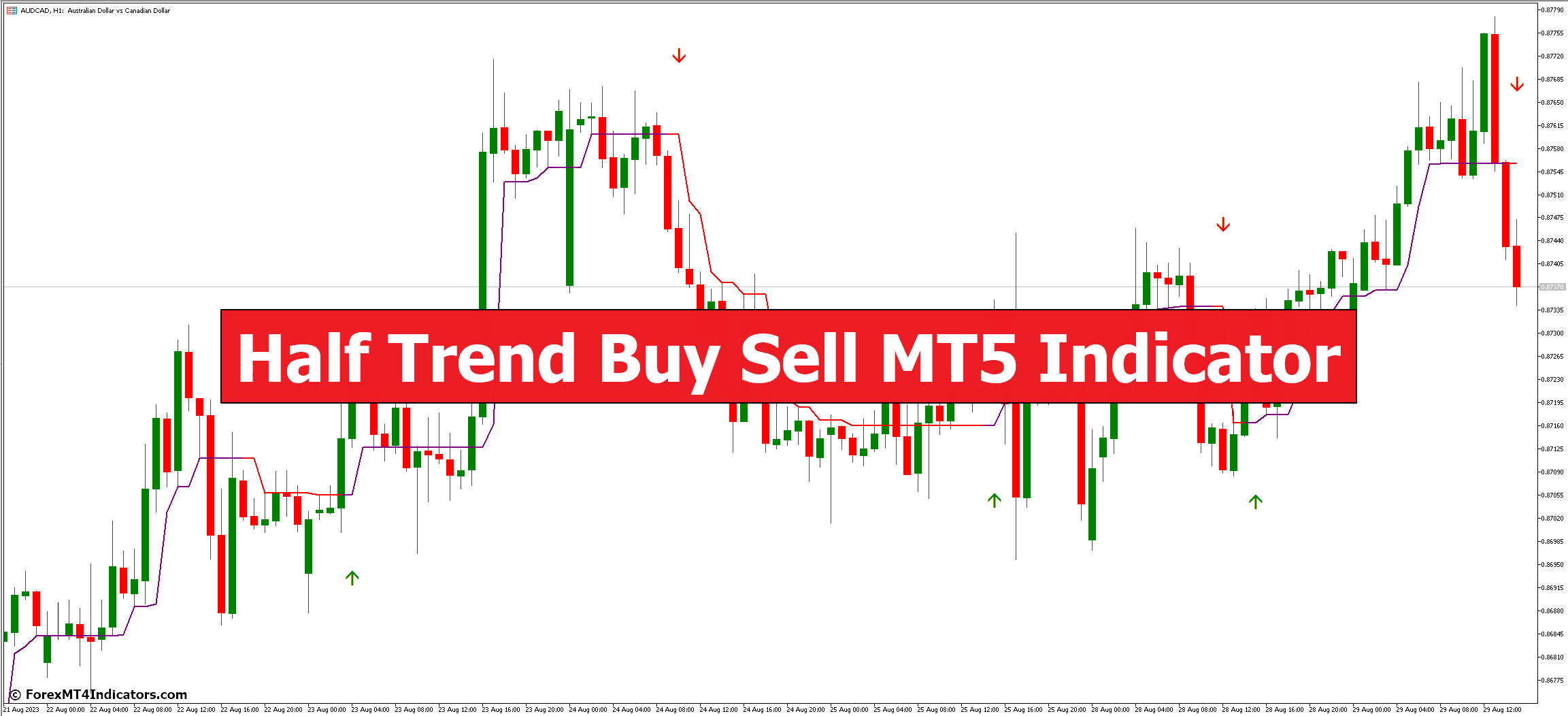 Half Trend Buy Sell MT5 Indicator 1 Half Trend Buy Sell MT5 Indicator