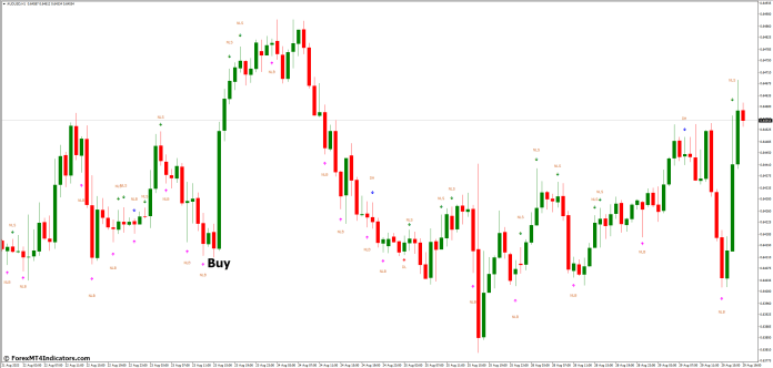 How to Trade with My Price Action MT4 Indicator - Buy Entry