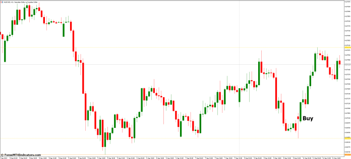 How to Trade with Fractal Support and Resistance MT5 Indicator - Buy Entry