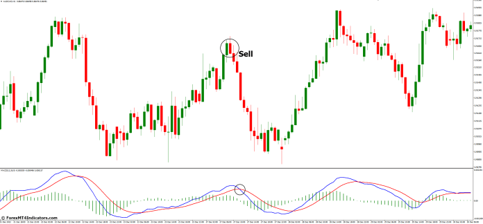 MACD Crossover Strategy - Sell Signal