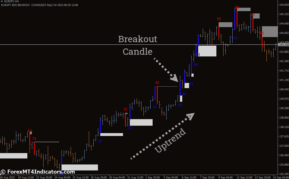 Big Candle Alert MT4 Indicator 2 How to Trade with Big Candle Alert MT4 Indicator