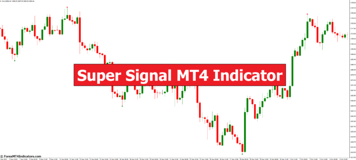 Super Signal MT4 Indicator