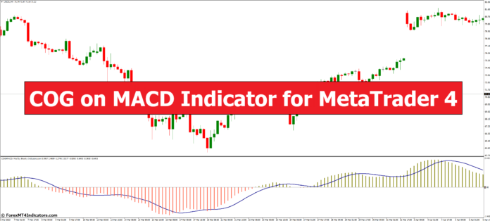 COG on MACD Indicator for MetaTrader 4
