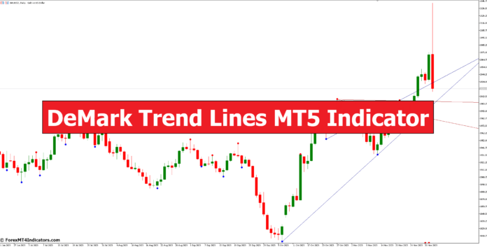 DeMark Trend Lines MT5 Indicator