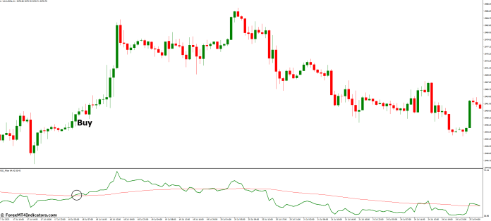 How to Trade with RSI Filter Indicator MetaTrader 4 - Buy Entry