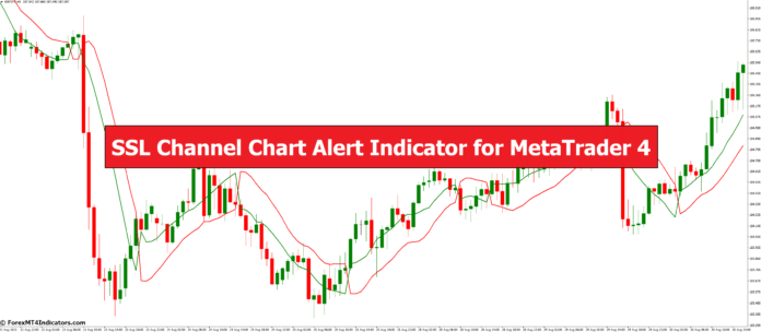 SSL Channel Chart Alert Indicator for MetaTrader 4