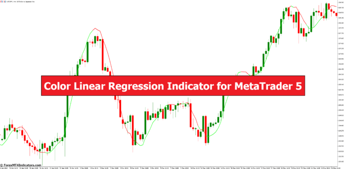 Color Linear Regression Indicator for MetaTrader 5 Color Linear Regression Indicator for MetaTrader 5