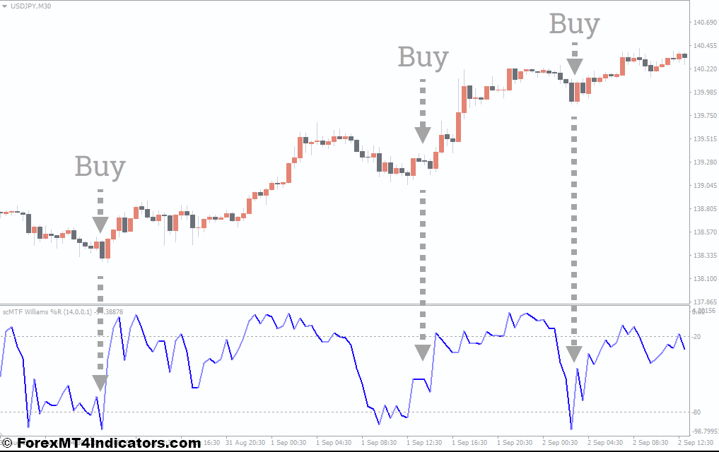 How to Trade with Williams Percent Range Alerts Indicator