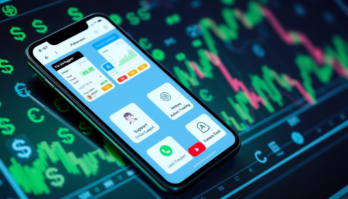 Forex app support channels