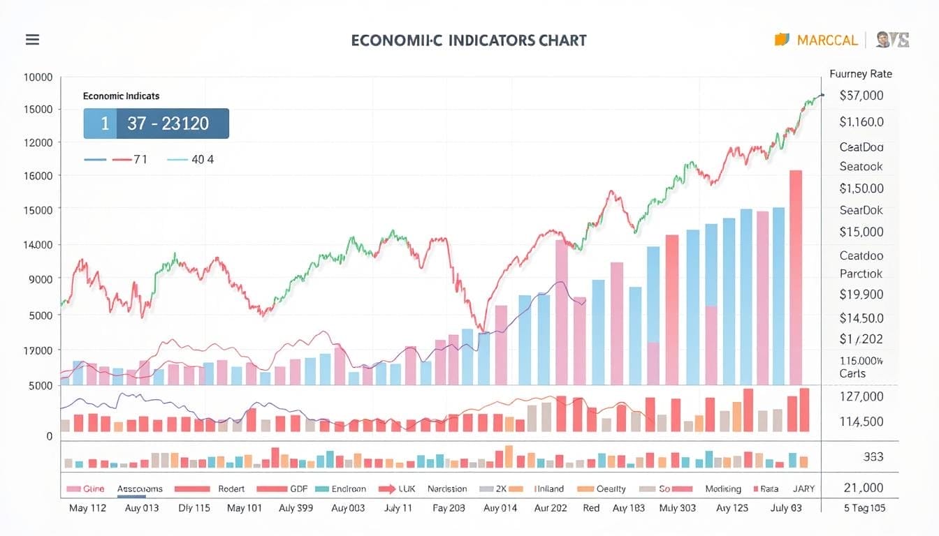Economic indicators chart Economic indicators chart