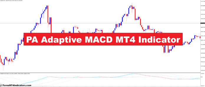 PA Adaptive MACD MT4 Indicator