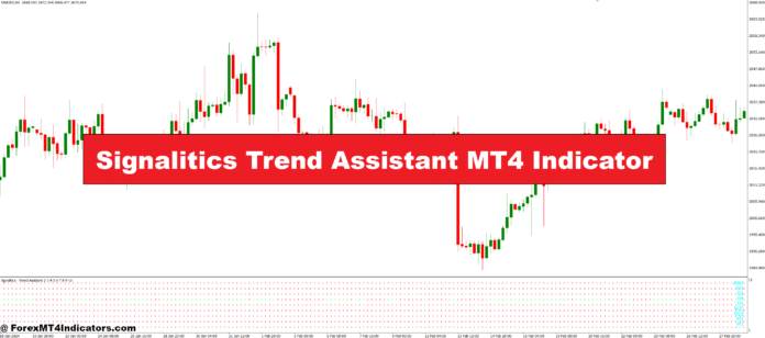 Signalitics Trend Assistant MT4 Indicator Signalitics Trend Assistant MT4 Indicator