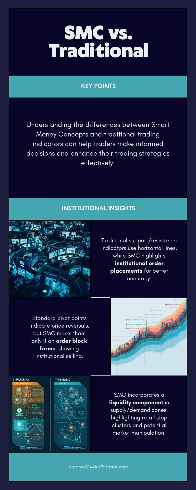 Comparing SMC to Traditional Indicators