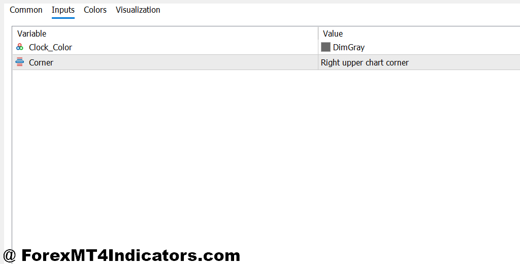 Candle Time and Spread Indicator MT5 2 Settings and Customization for MT5 Traders